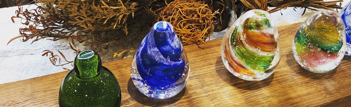 琉球ガラス工房 雫｜読谷村・琉球ガラス