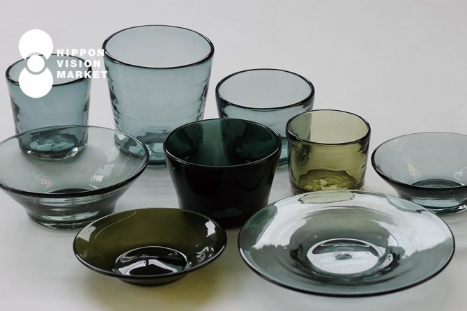 NIPPON VISION MARKET 沖縄のガラス – 吹きガラス工房 彩砂のグラスと器 -